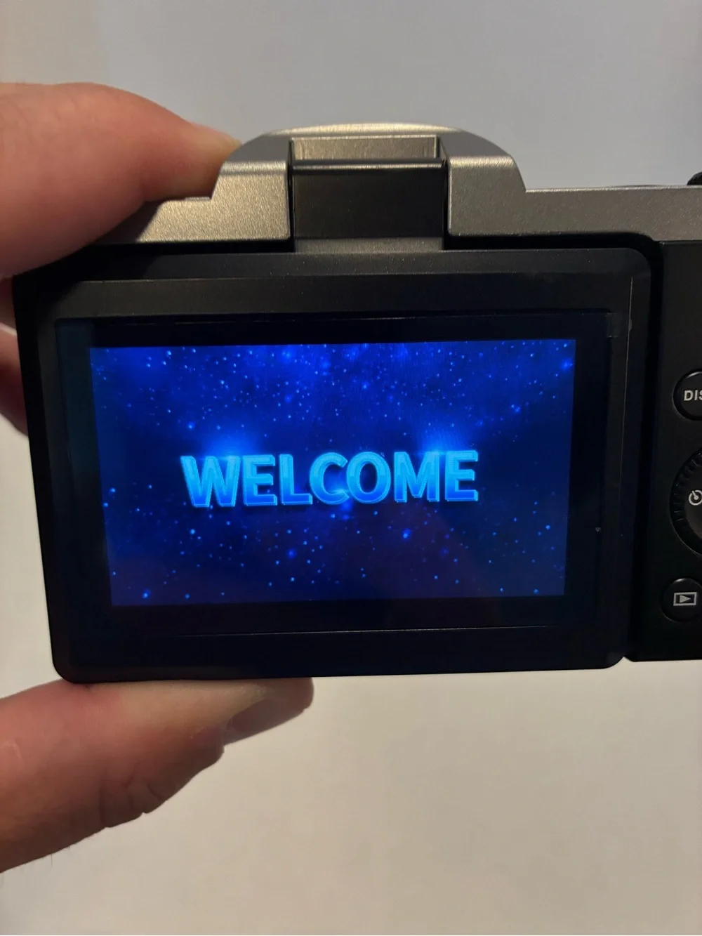 Compact Black and Silver Digital Camera with Auto Focus